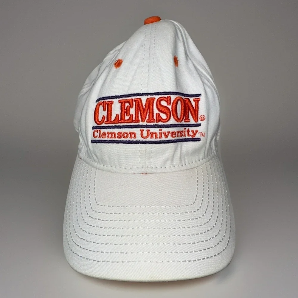 Clemson University Bar Style The Game Snapback Hat Cap Embroidered Tiger Paw